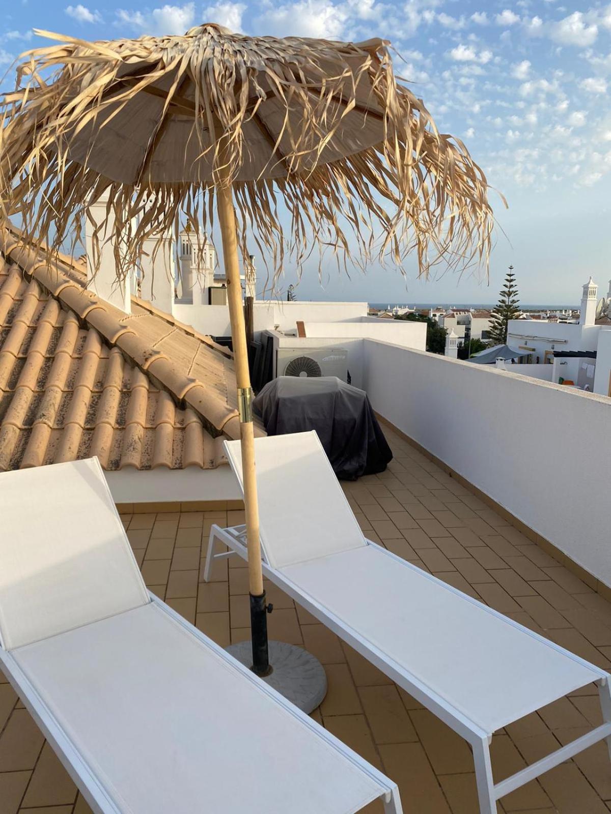 Cabanas De Tavira Gomeira, 2 Bedroom, 3 Terraced Penthouse With Seaview, 300M From The Sea Bagian luar foto