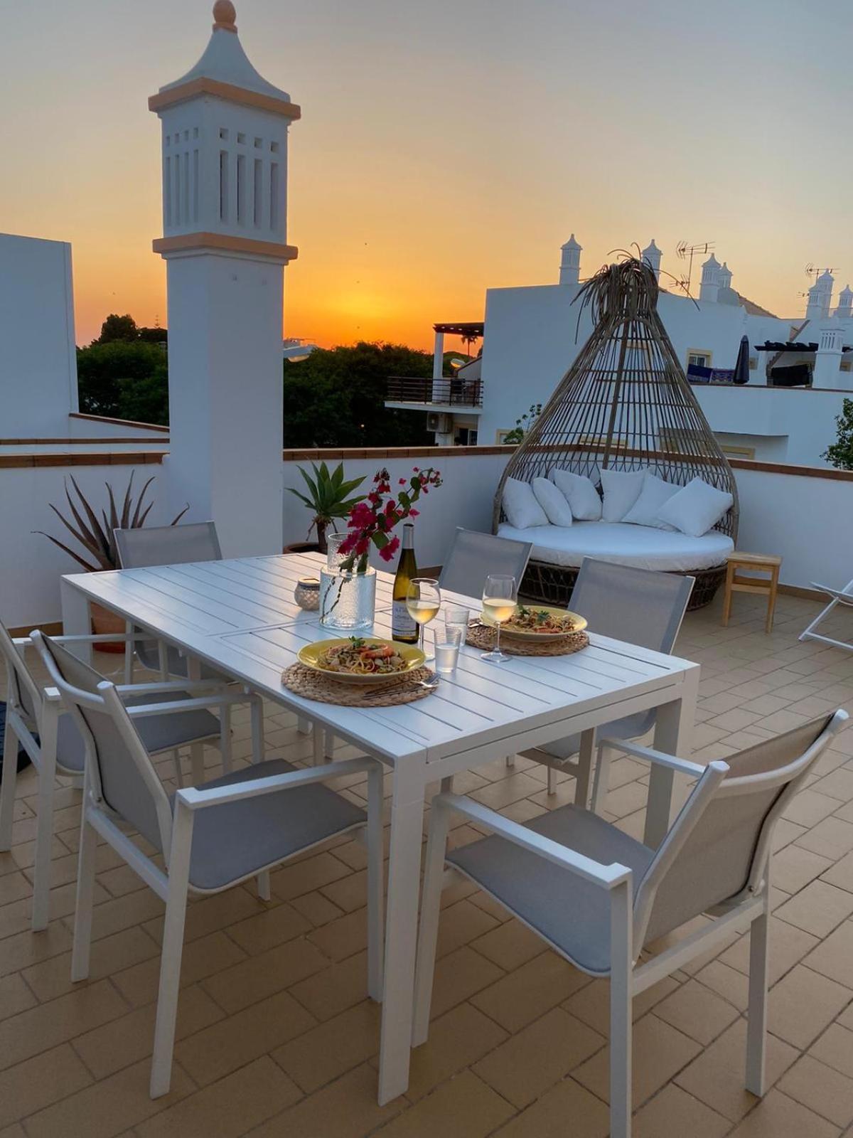 Cabanas De Tavira Gomeira, 2 Bedroom, 3 Terraced Penthouse With Seaview, 300M From The Sea Bagian luar foto